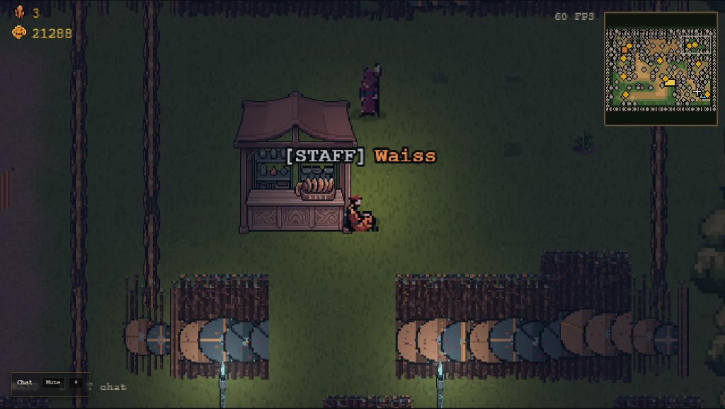 Campamento: puesto de comercio en el hub